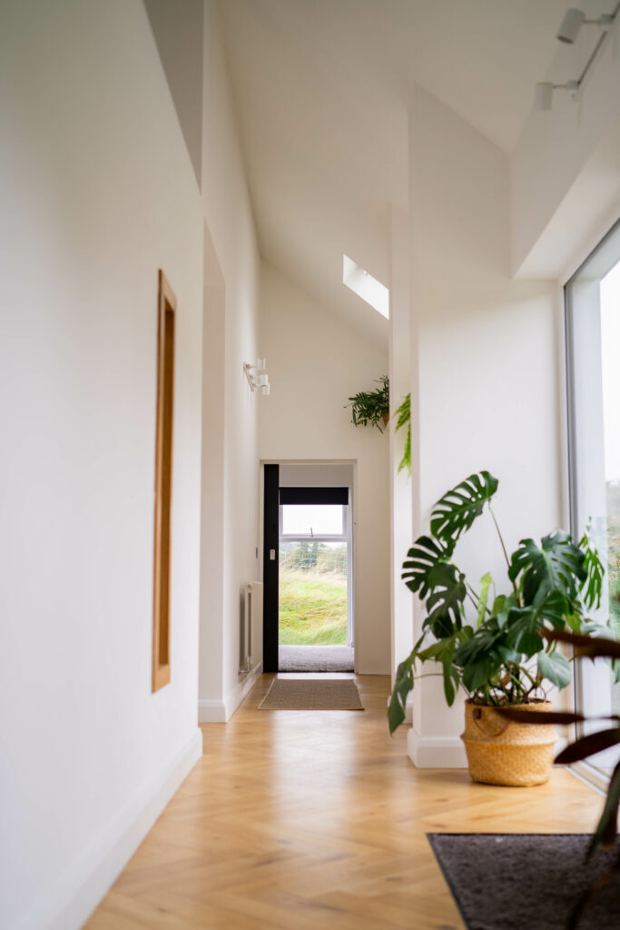 Interior shot of hallway on Carrowreagh Road